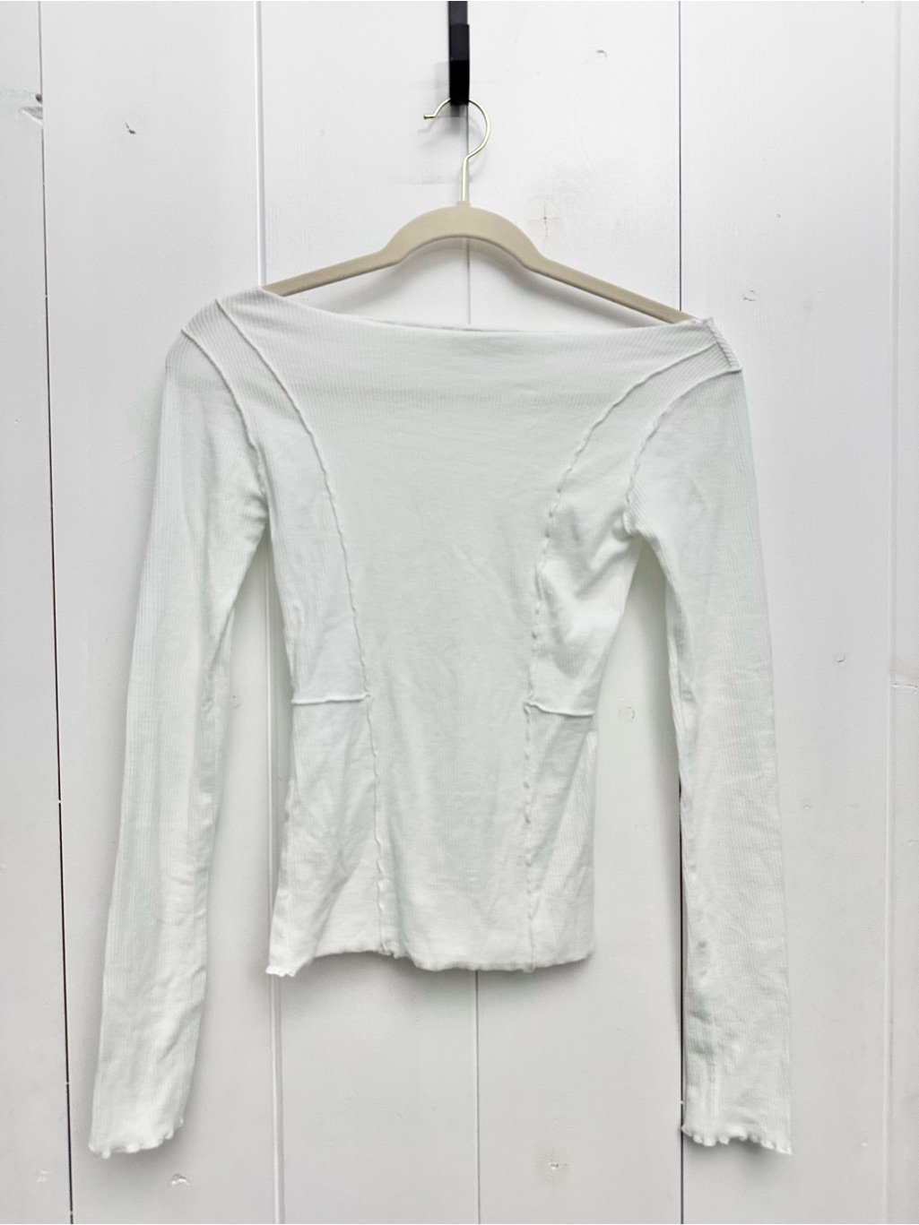 Nude Lucy Romee Top In Salt Size Xs — image 6 of 8